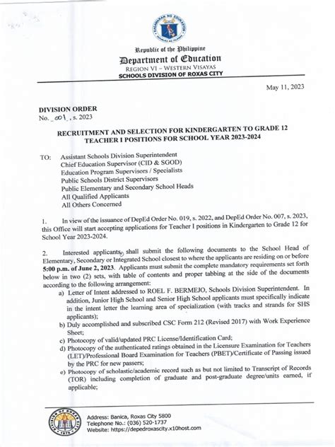 deped ranking 2024|Division Memo No. 001, s. 2024 – Division Ranking for Various .